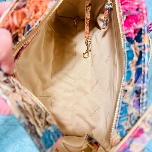 Brahmin Lasso Hilary Multicolor Leather Crossbody Women's Bag - Picture 6 of 7